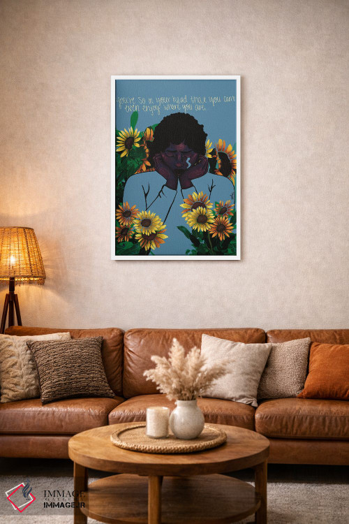 تابلو دکوراتیو "در ذهنت" اثر نیدیا دراز - D2W