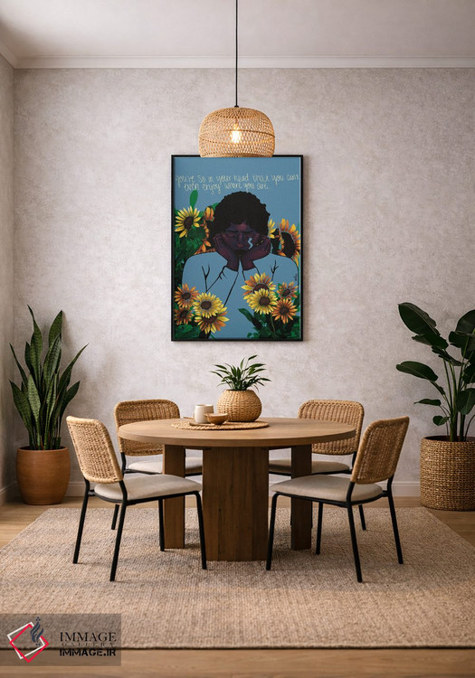 تابلو دکوراتیو "در ذهنت" اثر نیدیا دراز - D4B