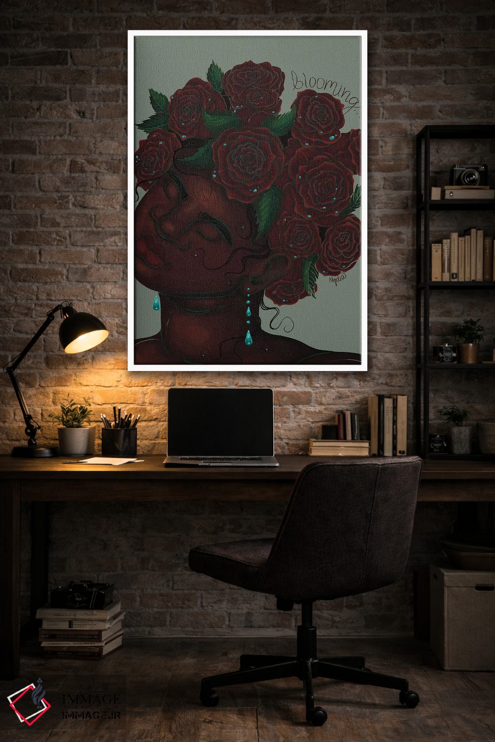 تابلو دکوراتیو "شکوفا شدن" اثر نیدیا دراز - D4W