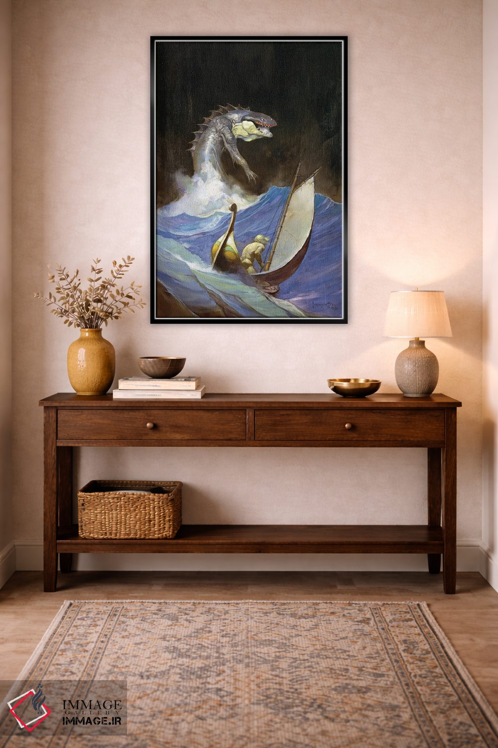 تابلو دکوراتیو "کارسون ونوس " اثر فرانک فرزتا - D4B