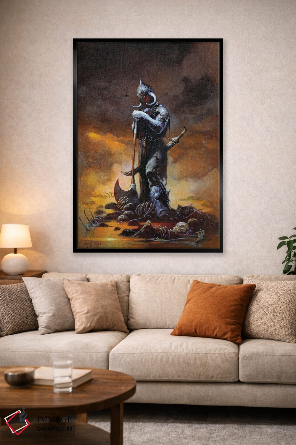 تابلو دکوراتیو "دلال مرگ ۳ O" اثر فرانک فرزتا - D2B