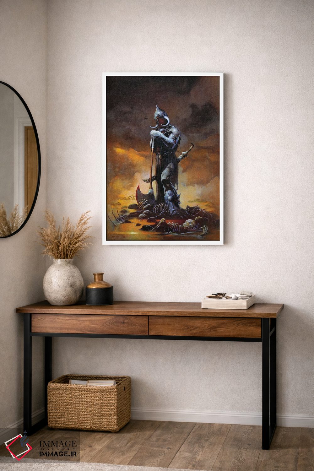 تابلو دکوراتیو "دلال مرگ ۳ O" اثر فرانک فرزتا - D3W