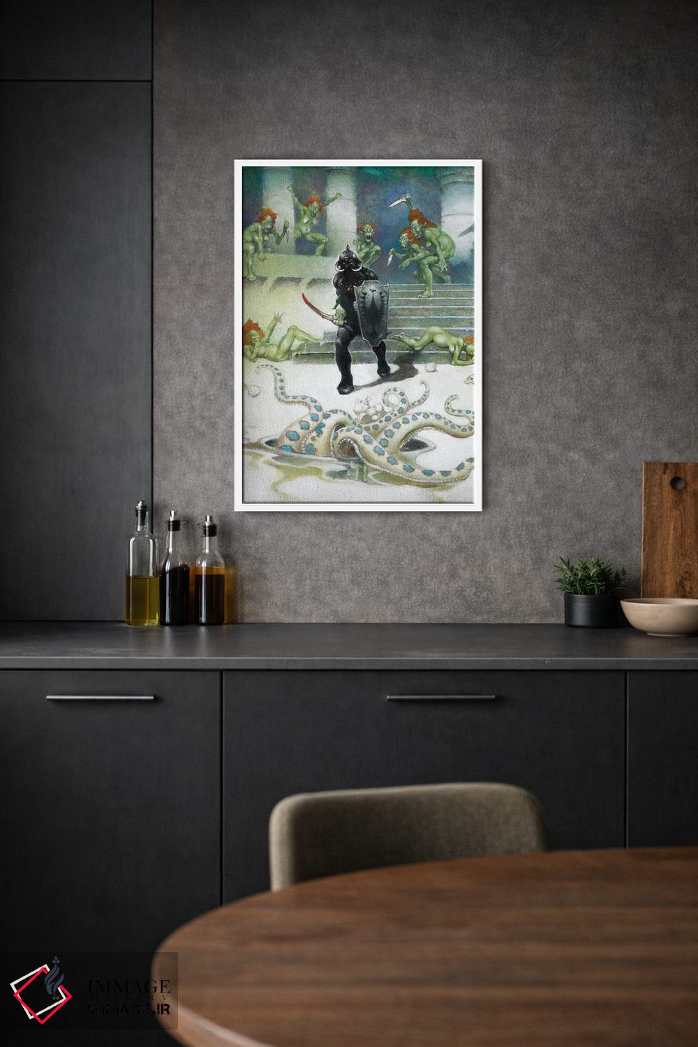 تابلو دکوراتیو "دلال مرگ ۷" اثر فرانک فرزتا - D1W