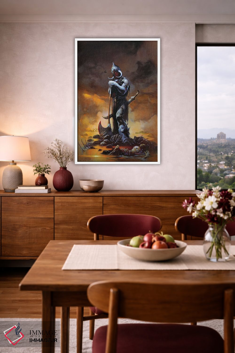 تابلو دکوراتیو "دلال مرگ ۳ O" اثر فرانک فرزتا - D4W