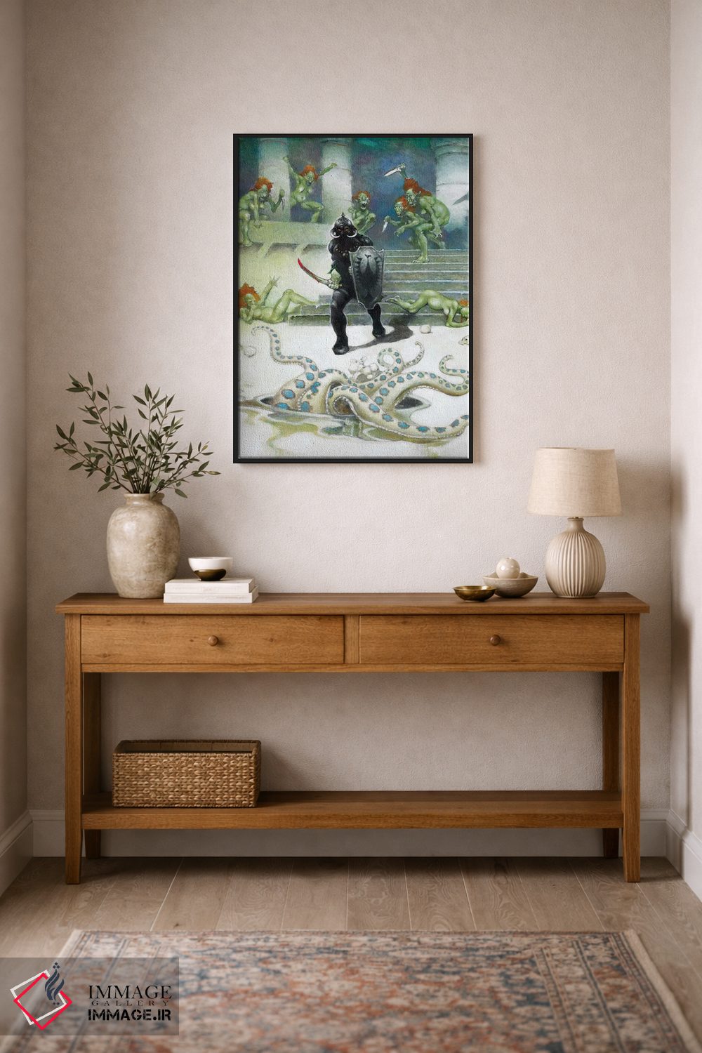 تابلو دکوراتیو "دلال مرگ ۷" اثر فرانک فرزتا - D2B