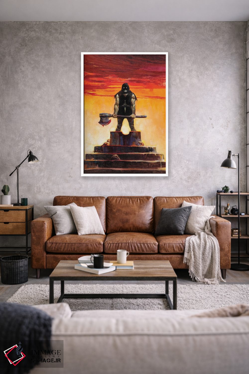 تابلو دکوراتیو "جلاد" اثر فرانک فرزتا - D1W