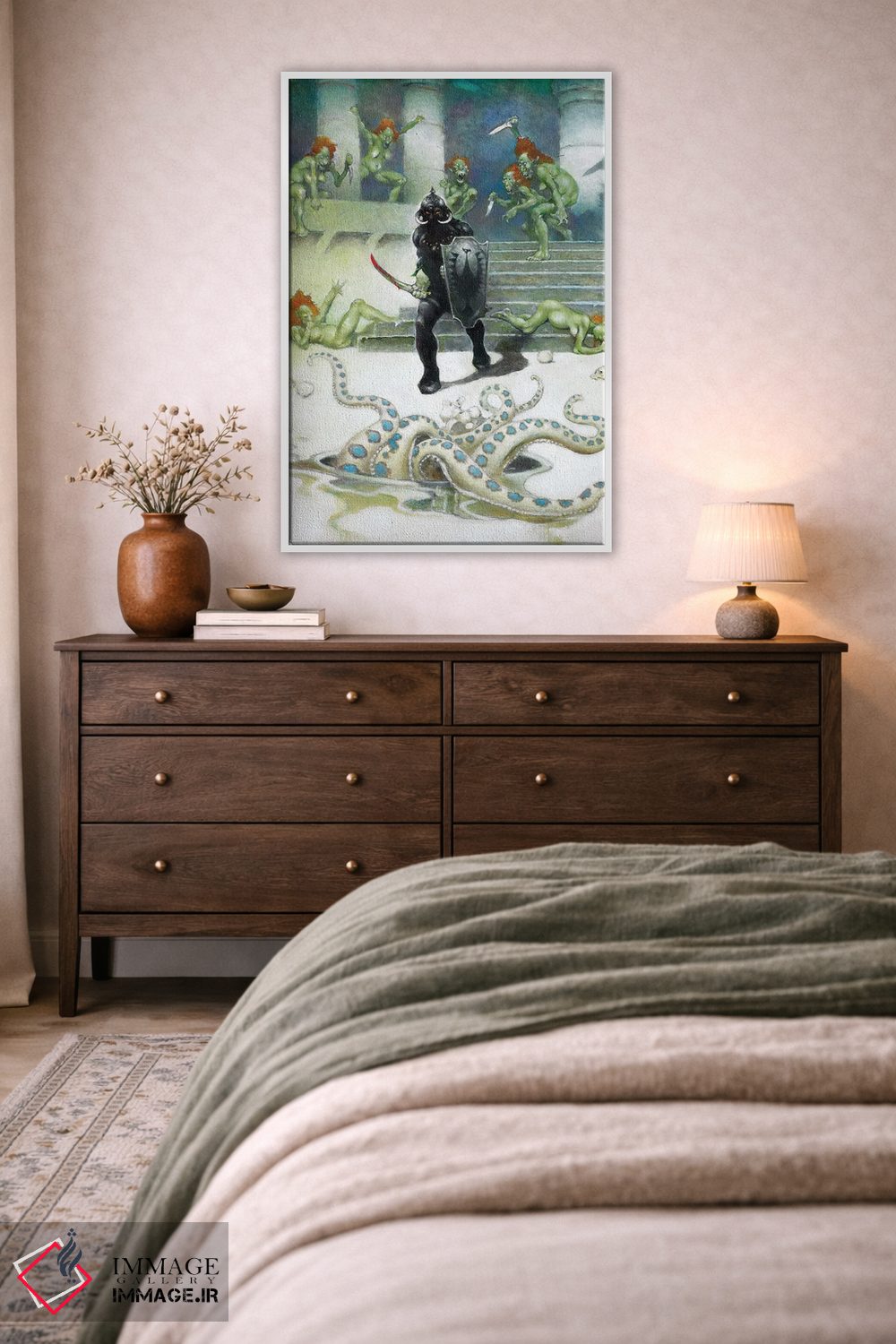 تابلو دکوراتیو "دلال مرگ ۷" اثر فرانک فرزتا - D4W