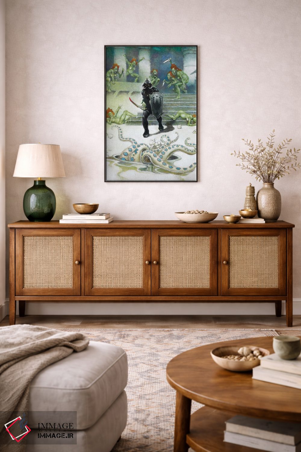 تابلو دکوراتیو "دلال مرگ ۷" اثر فرانک فرزتا - D5B