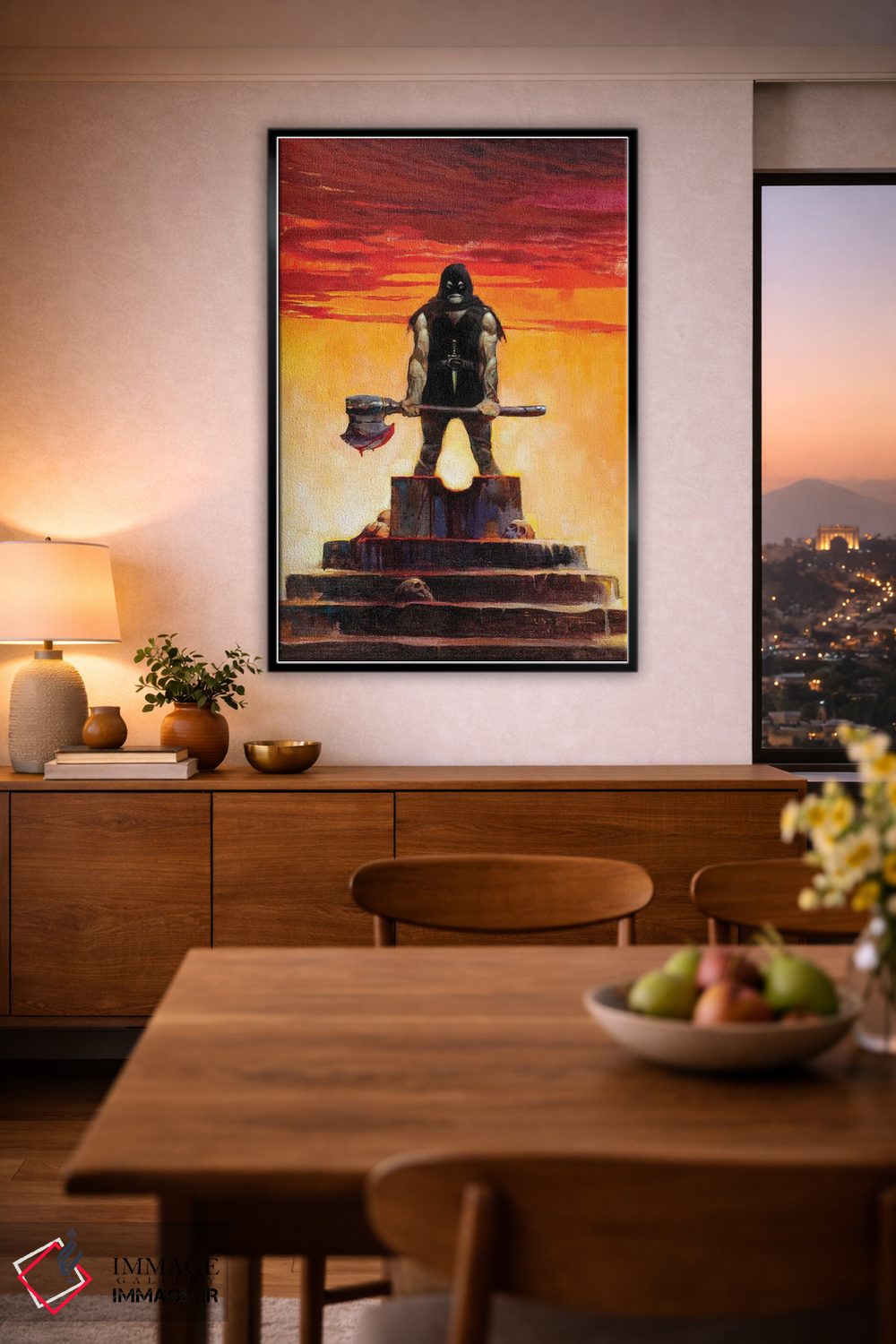 تابلو دکوراتیو "جلاد" اثر فرانک فرزتا - D2B