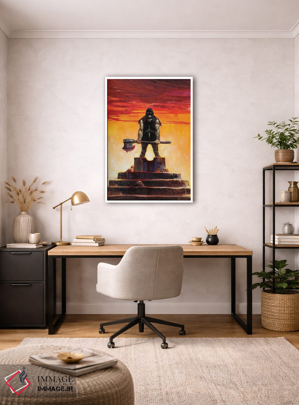 تابلو دکوراتیو "جلاد" اثر فرانک فرزتا - D3W