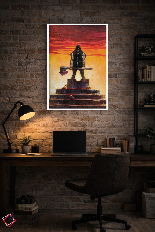 تابلو دکوراتیو "جلاد" اثر فرانک فرزتا - D4W