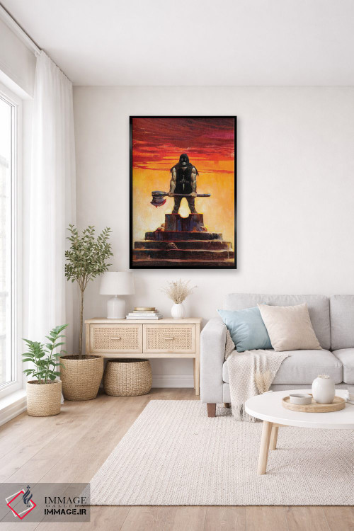 تابلو دکوراتیو "جلاد" اثر فرانک فرزتا - D5B