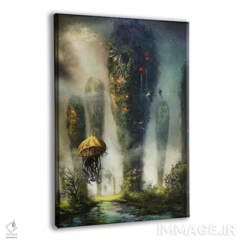 تابلو دکوراتیو "برج های کیله" اثر فرباوراند لادرا - نمای پرسپکتیو محصول