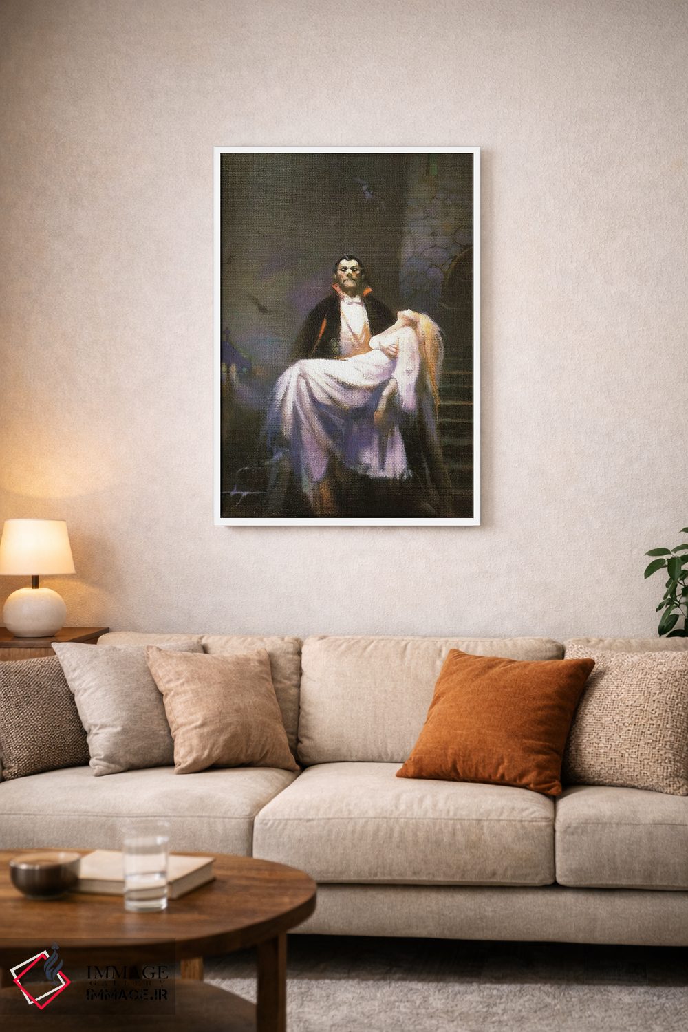 تابلو دکوراتیو "عروس دراکولا" اثر فرانک فرزتا - D2W