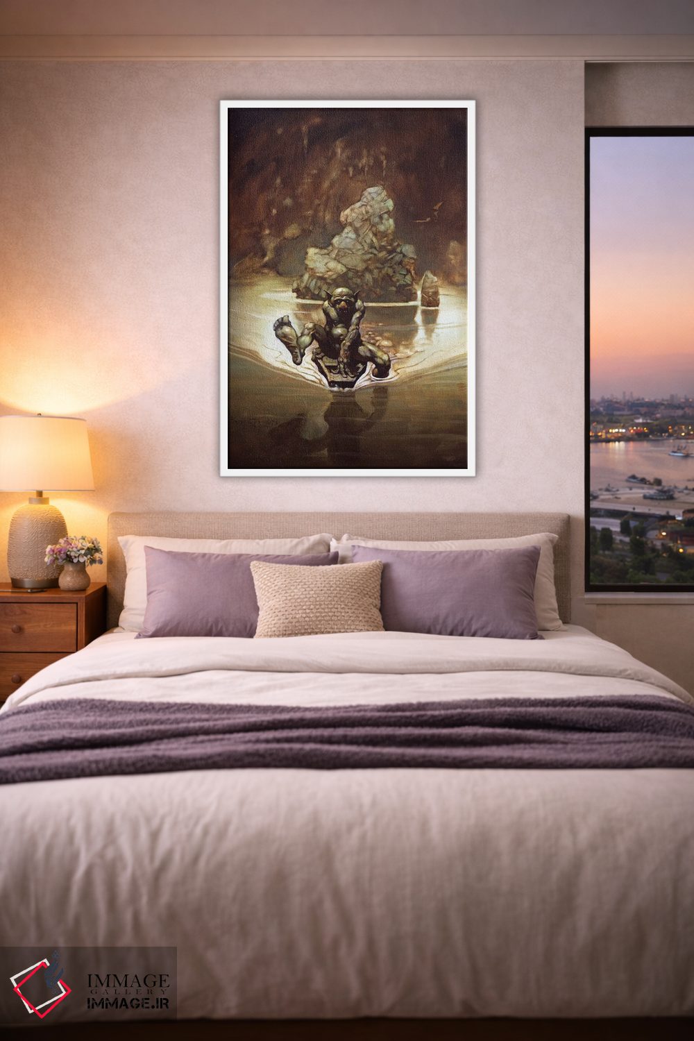 تابلو دکوراتیو "گالوم ۲ " اثر فرانک فرزتا - D4W