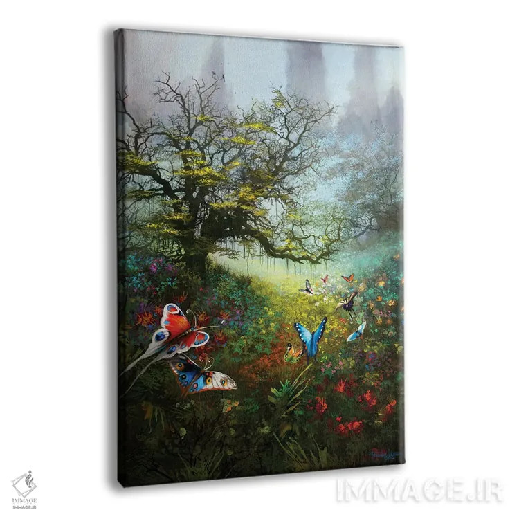 تابلو دکوراتیو "به روشنایی روز" اثر فرباوراند لادرا - نمای پرسپکتیو محصول