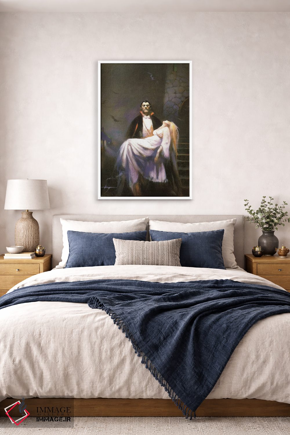 تابلو دکوراتیو "عروس دراکولا" اثر فرانک فرزتا - D5W