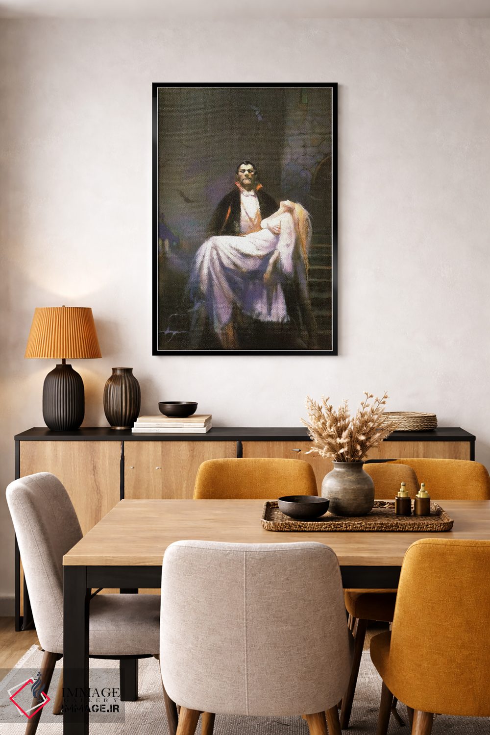 تابلو دکوراتیو "عروس دراکولا" اثر فرانک فرزتا - D6B