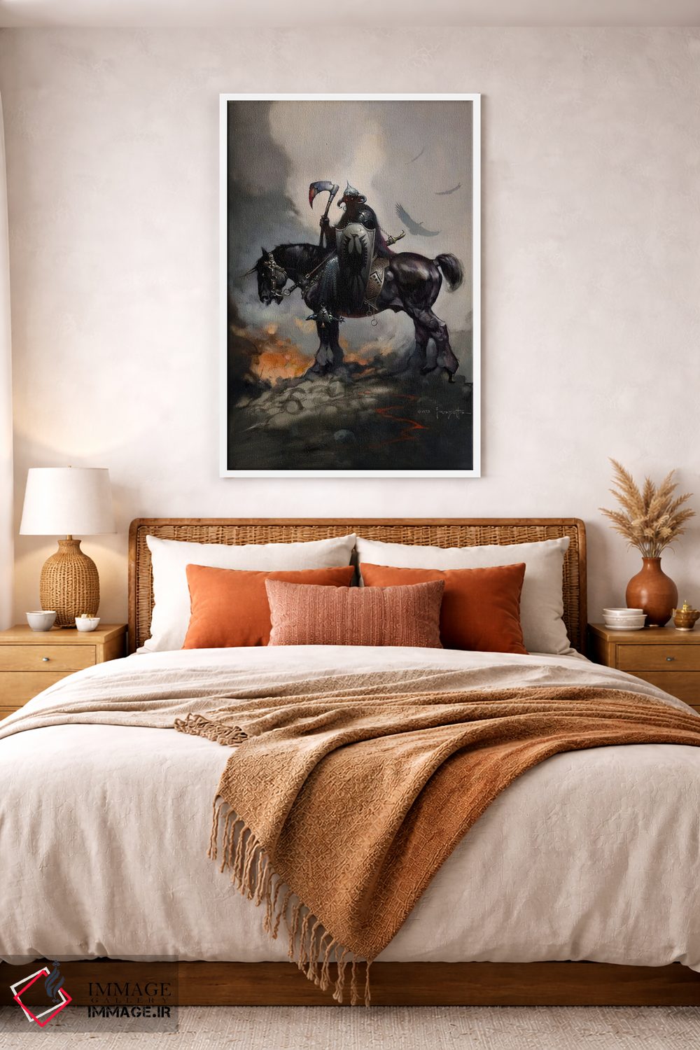 تابلو دکوراتیو "دلال مرگ" اثر فرانک فرزتا - D3W