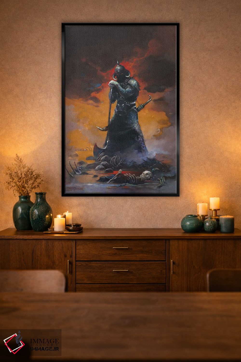 تابلو دکوراتیو "دلال مرگ ۳" اثر فرانک فرزتا - D1B