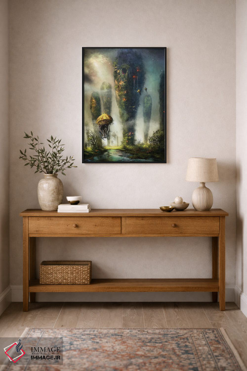 تابلو دکوراتیو "برج های کیله" اثر فرباوراند لادرا - D1B