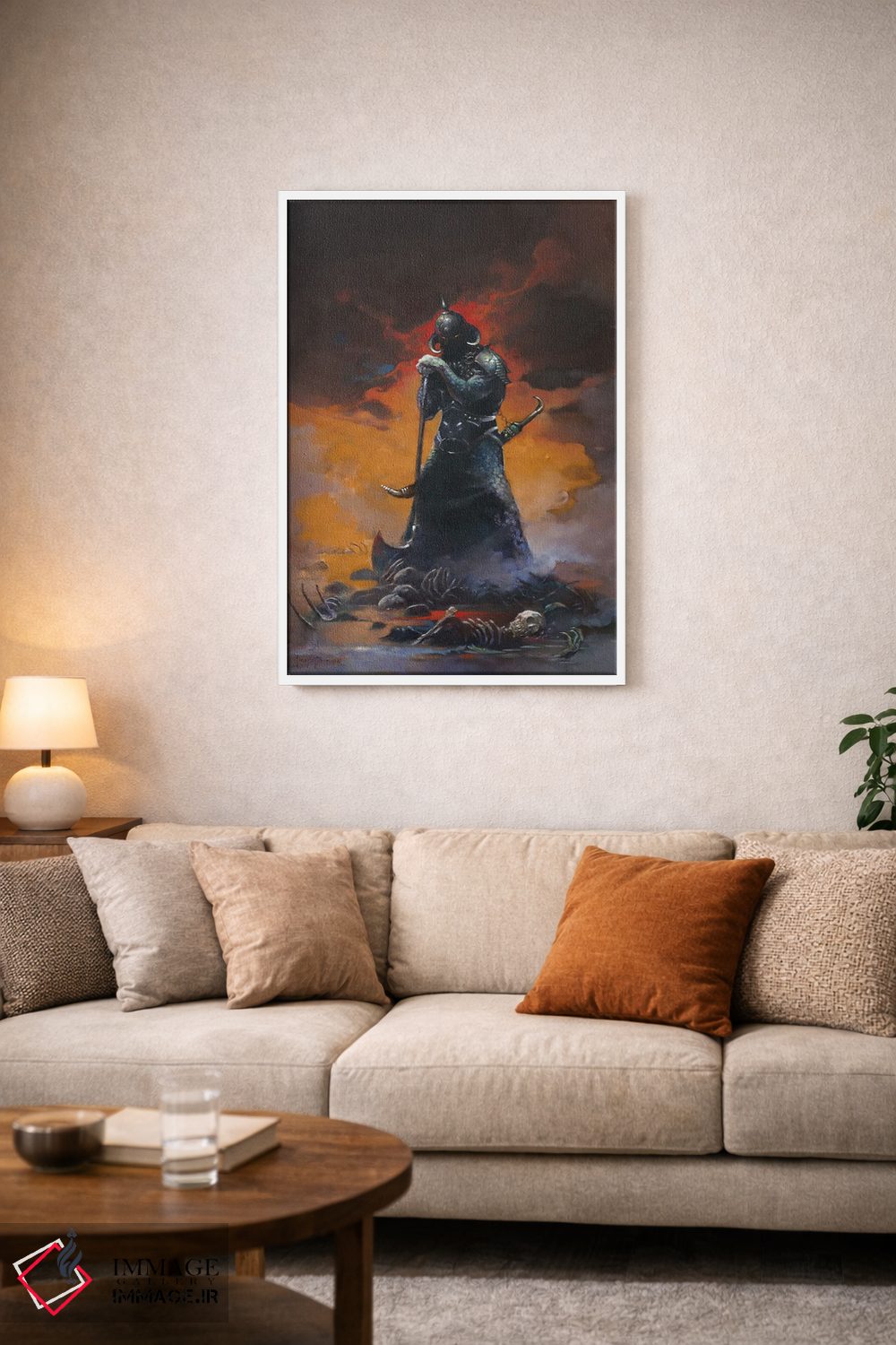 تابلو دکوراتیو "دلال مرگ ۳" اثر فرانک فرزتا - D2W