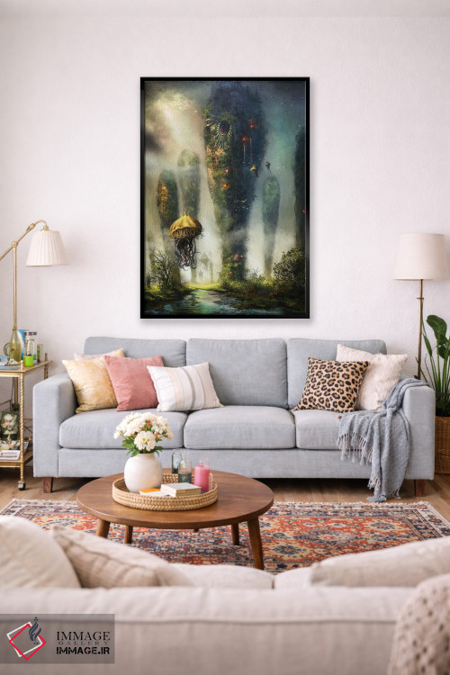 تابلو دکوراتیو "برج های کیله" اثر فرباوراند لادرا - D2B