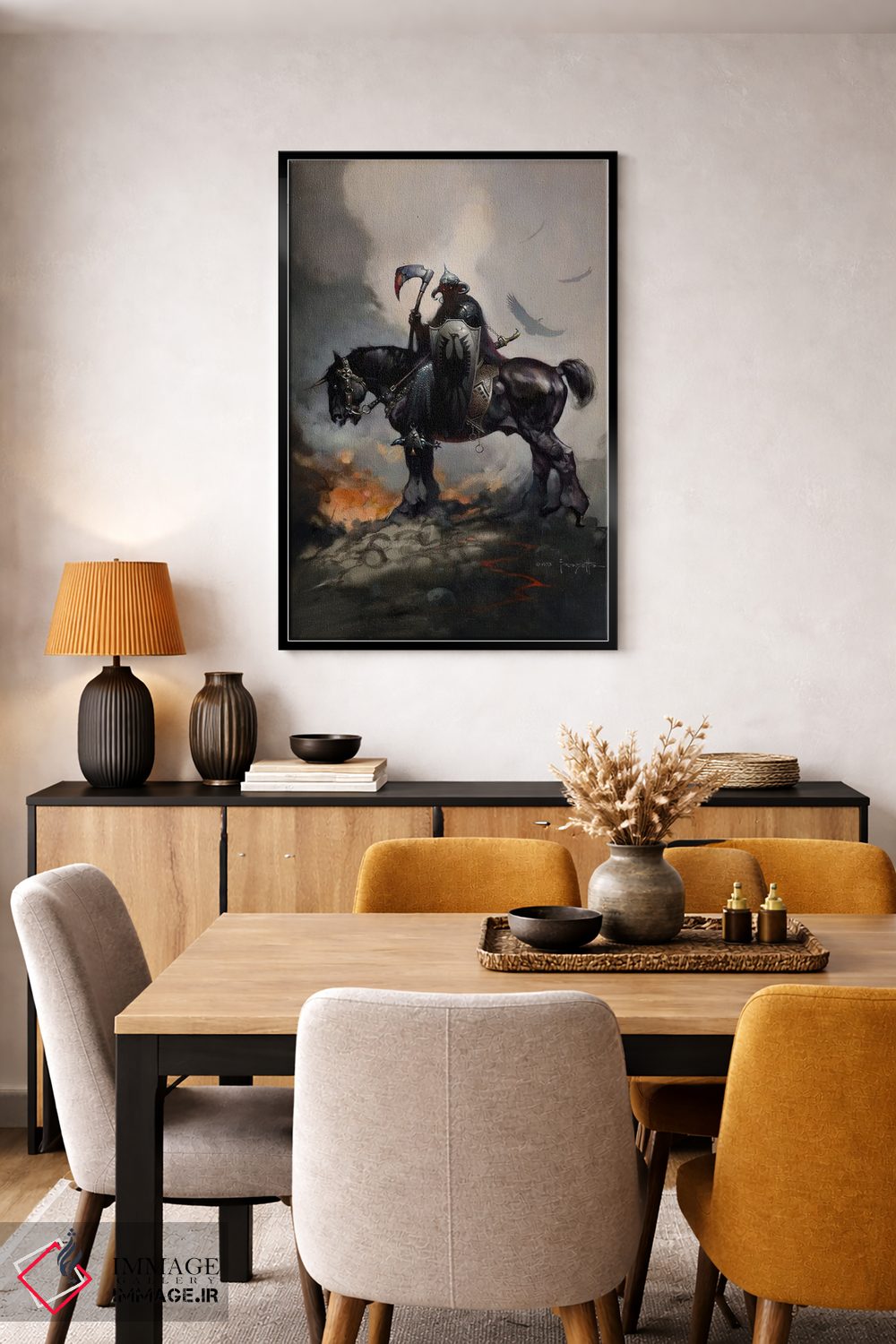 تابلو دکوراتیو "دلال مرگ" اثر فرانک فرزتا - D5B