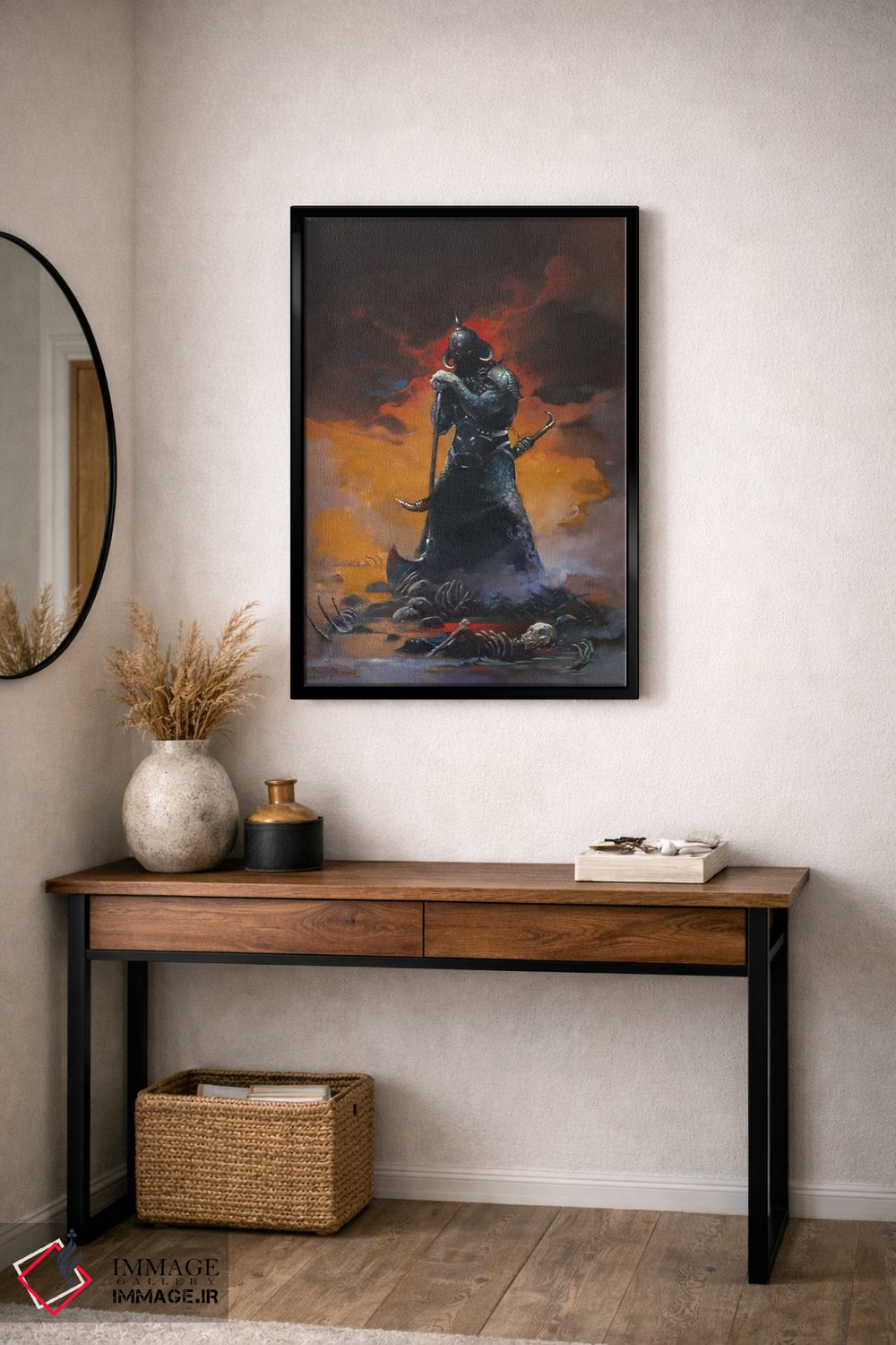 تابلو دکوراتیو "دلال مرگ ۳" اثر فرانک فرزتا - D4B