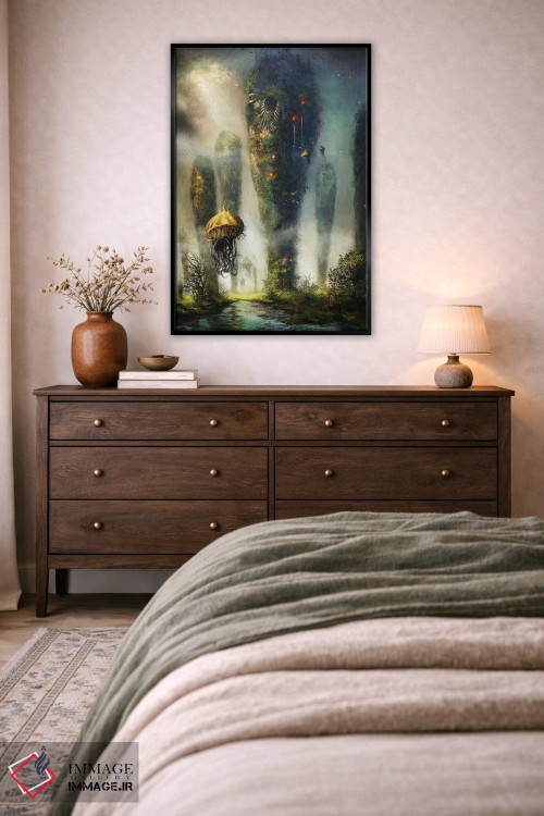 تابلو دکوراتیو "برج های کیله" اثر فرباوراند لادرا - D5B