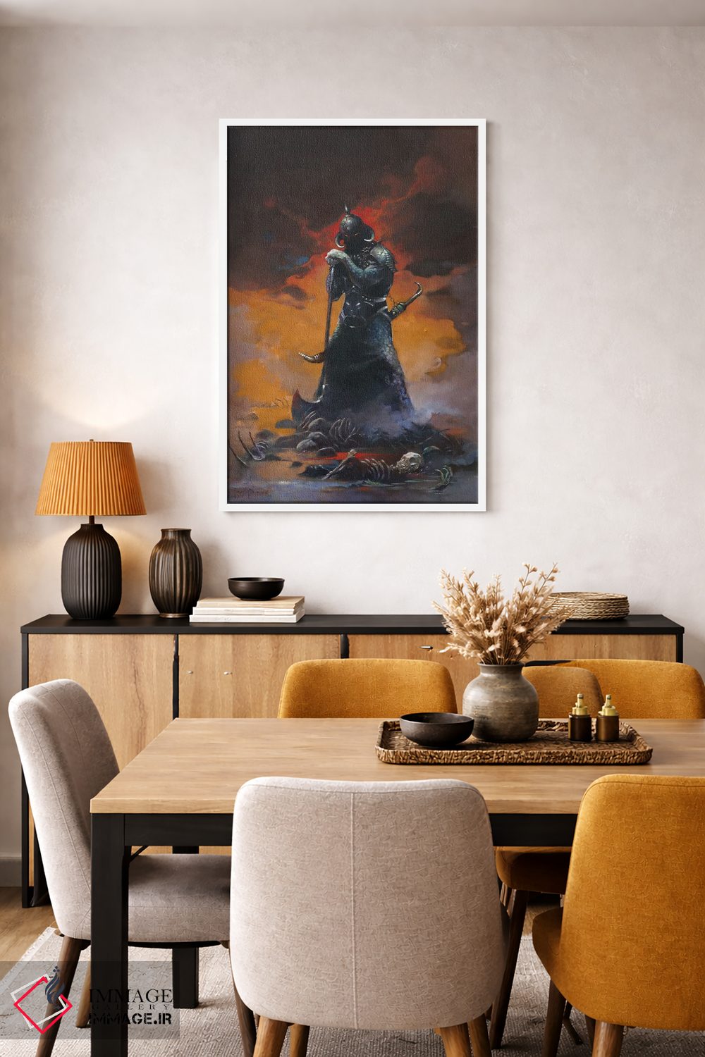 تابلو دکوراتیو "دلال مرگ ۳" اثر فرانک فرزتا - D5W