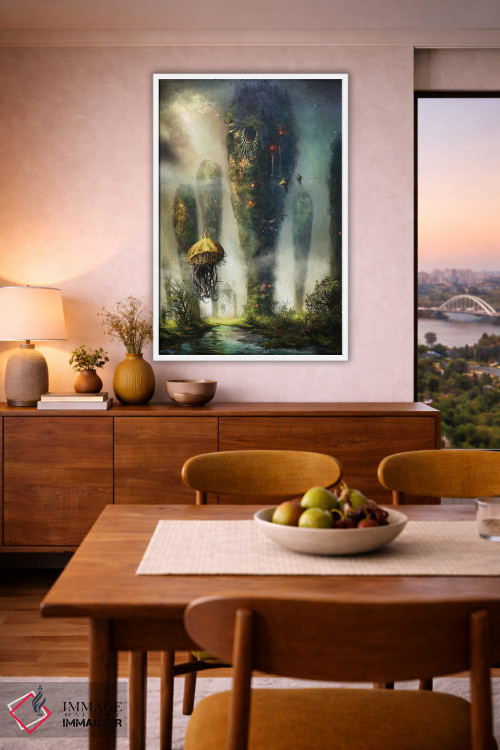 تابلو دکوراتیو "برج های کیله" اثر فرباوراند لادرا - D6W