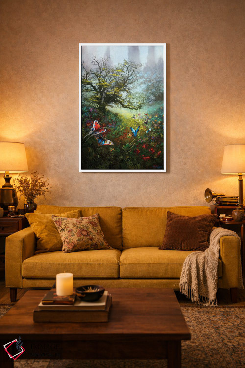 تابلو دکوراتیو "به روشنایی روز" اثر فرباوراند لادرا - D3W