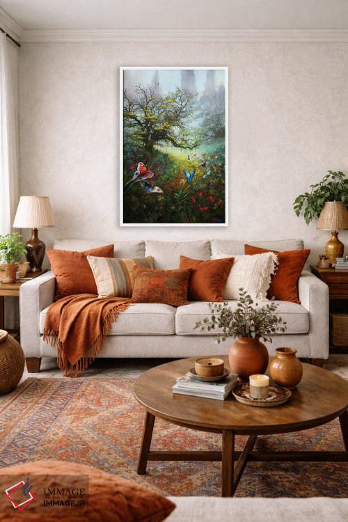 تابلو دکوراتیو "به روشنایی روز" اثر فرباوراند لادرا - D2W