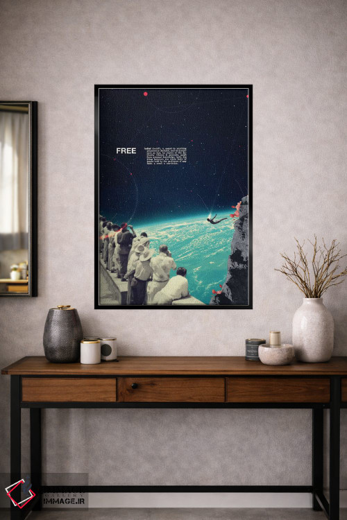 تابلو دکوراتیو "آزاد" اثر فرانک موس - D2B