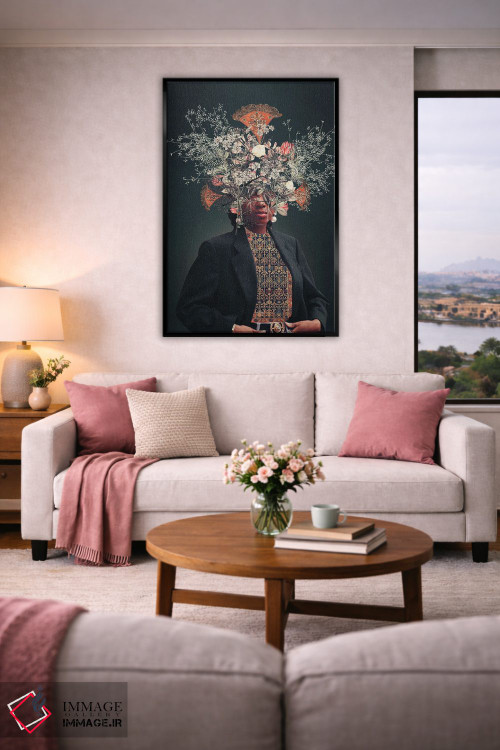 تابلو دکوراتیو "مرا در بهشت ملاقات کن" اثر فرانک موس - D4B