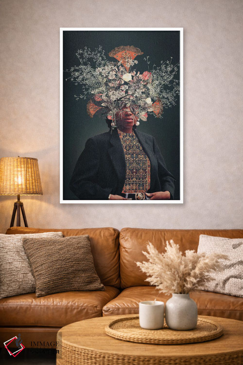 تابلو دکوراتیو "مرا در بهشت ملاقات کن" اثر فرانک موس - D3W