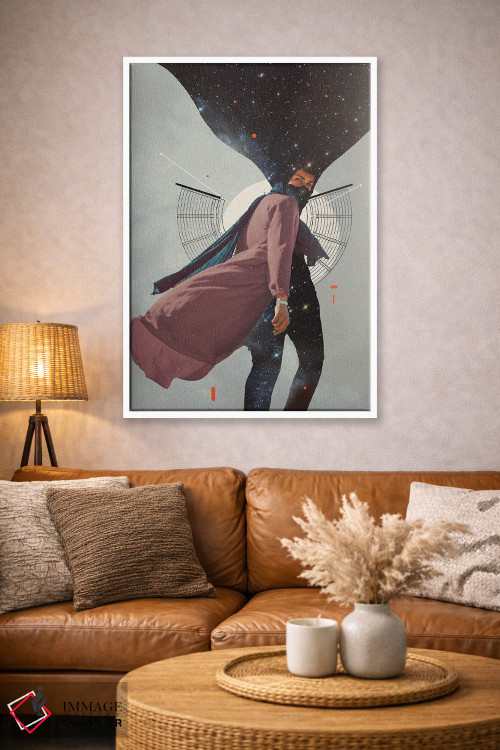 تابلو دکوراتیو "کوچ نشین" اثر فرانک موس - D3W