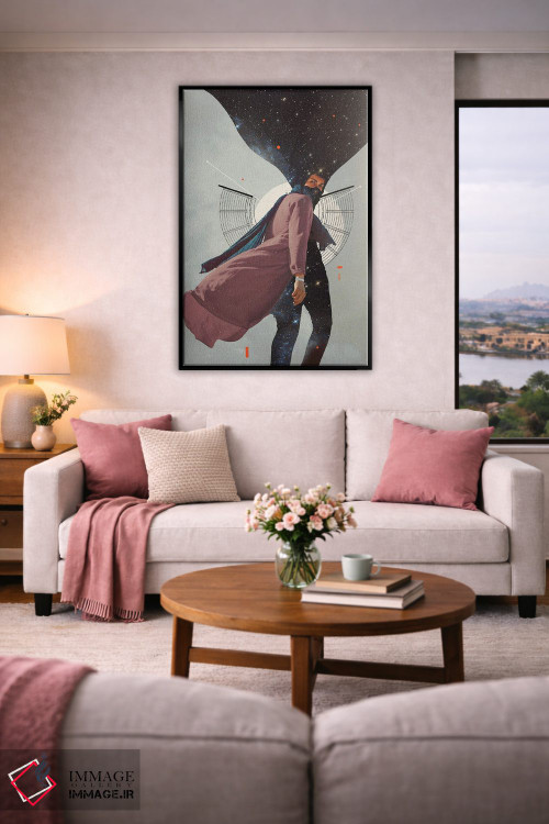 تابلو دکوراتیو "کوچ نشین" اثر فرانک موس - D4B