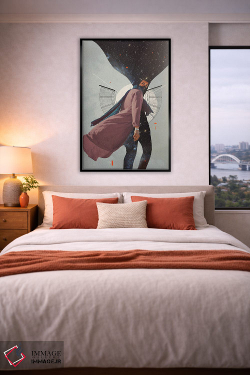 تابلو دکوراتیو "کوچ نشین" اثر فرانک موس - D5B