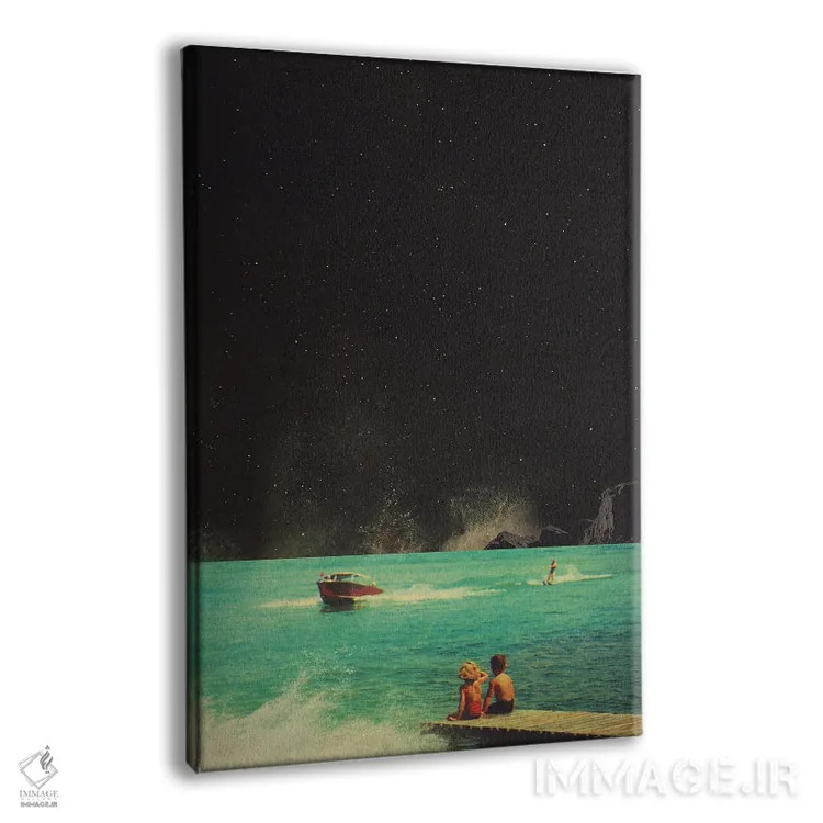 تابلو دکوراتیو "تاسوس " اثر فرانک موس - نمای پرسپکتیو محصول