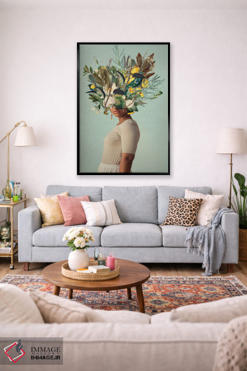 تابلو دکوراتیو "حداقل نور هیچ وقت خاموش نخواهد شد" اثر فرانک موس - D1B