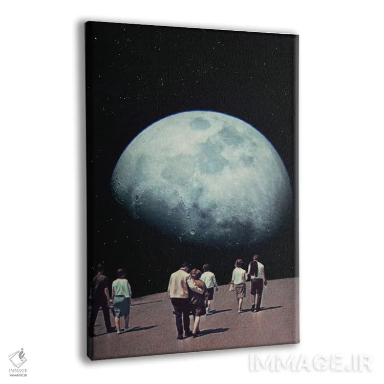 تابلو دکوراتیو "راه بازگشت به خانه" اثر فرانک موس - نمای پرسپکتیو محصول