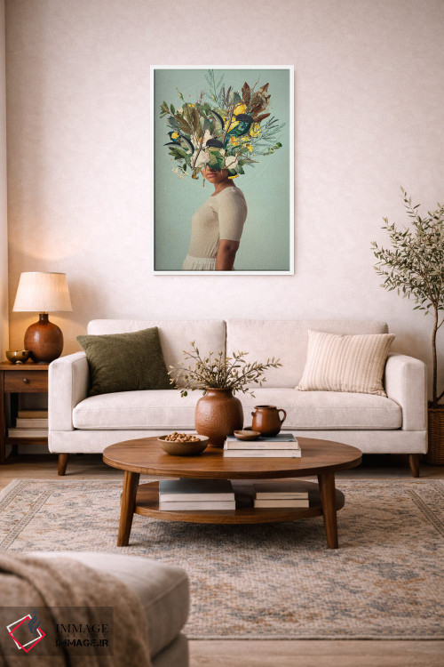 تابلو دکوراتیو "حداقل نور هیچ وقت خاموش نخواهد شد" اثر فرانک موس - D2W