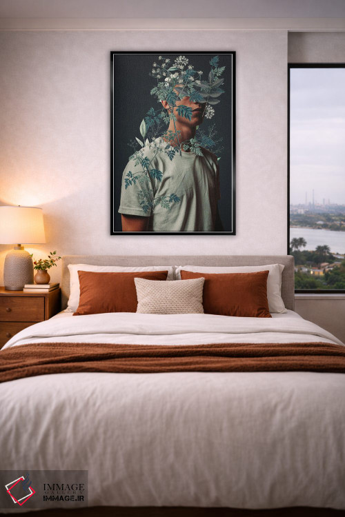 تابلو دکوراتیو "در انتظار نفس کشیدن" اثر فرانک موس - D3B