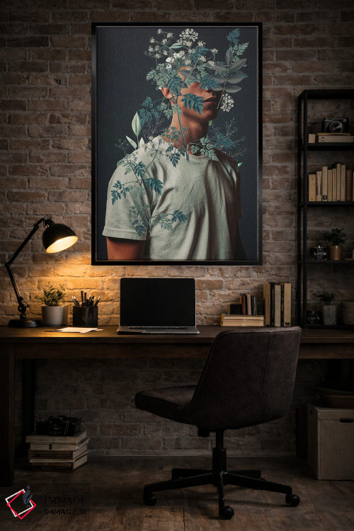 تابلو دکوراتیو "در انتظار نفس کشیدن" اثر فرانک موس - D4B