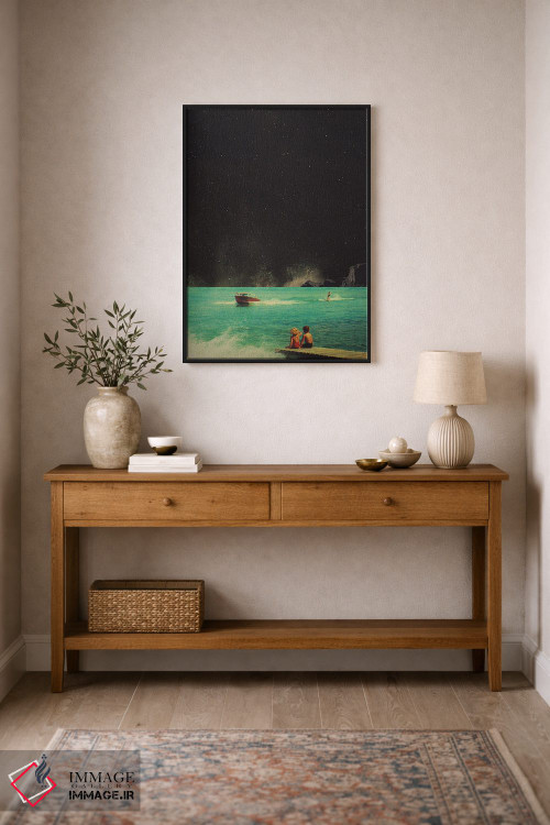 تابلو دکوراتیو "تاسوس " اثر فرانک موس - D2B