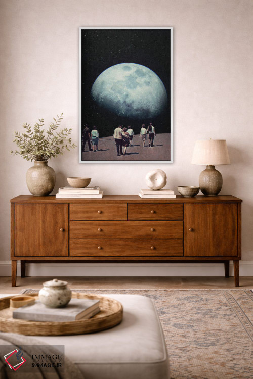 تابلو دکوراتیو "راه بازگشت به خانه" اثر فرانک موس - D2W