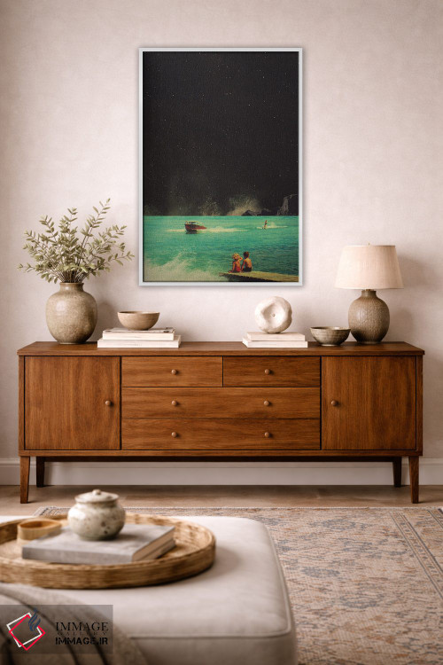 تابلو دکوراتیو "تاسوس " اثر فرانک موس - D3W