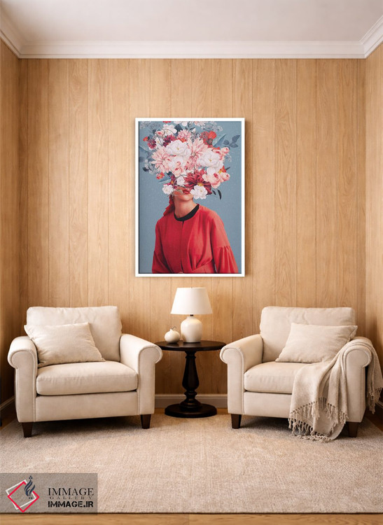 تابلو دکوراتیو "ما در بهار گرد هم آمدیم" اثر فرانک موس - D2W